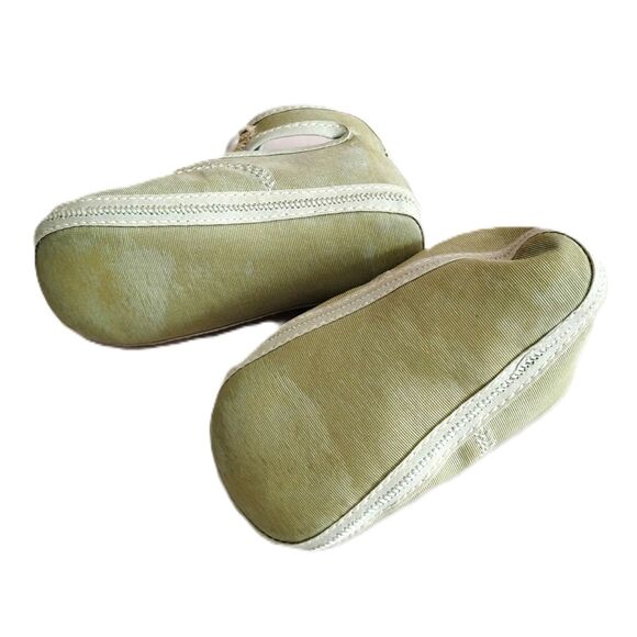40s 50s Baby Crib Shoes with Box, Mrs. Day’s Ideal Baby Shoe, Size 0 - Picture 5 of 6